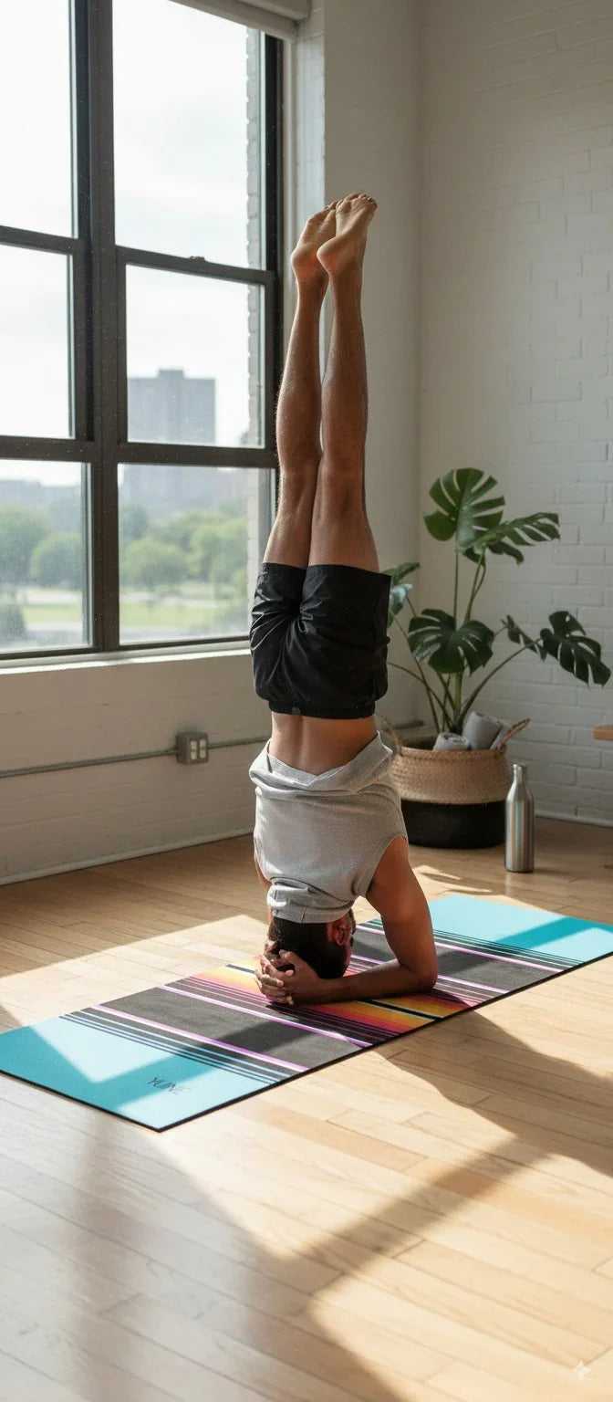 Load image into Gallery viewer, Yune Yoga - Yoga Mat | 6mm Thick | Blue | Non-Slip | Eco Friendly | Yune Yoga | Horatio