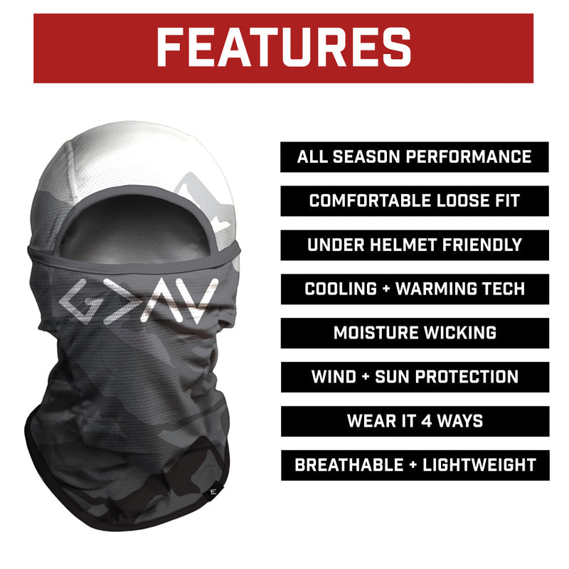 Load image into Gallery viewer, Elite Athletic Gear - God Is Greater Than The Highs and Lows Balaclava Mask (Shiesty)