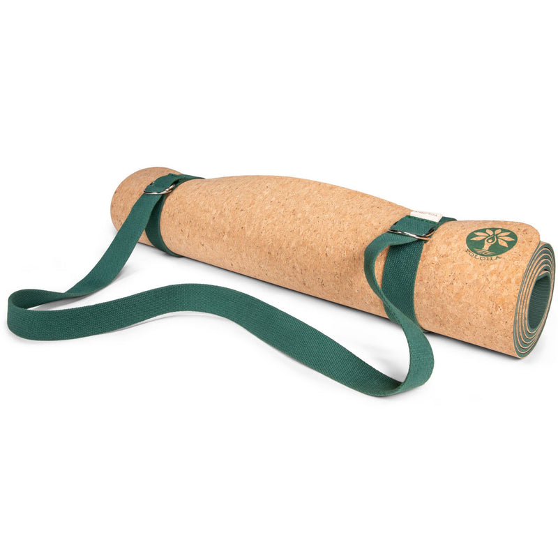Load image into Gallery viewer, Yoloha Yoga - Green Sling and Mat Strap