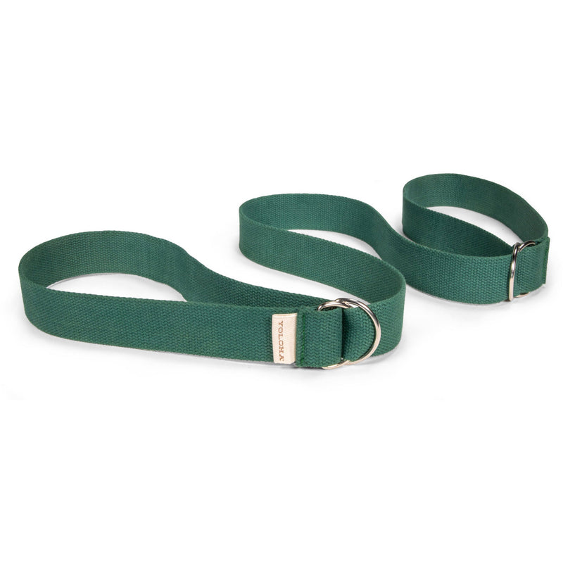 Load image into Gallery viewer, Yoloha Yoga - Green Sling and Mat Strap