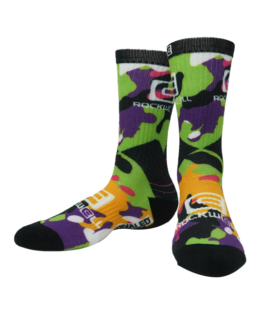 Rockwell Time - Green Camo Socks