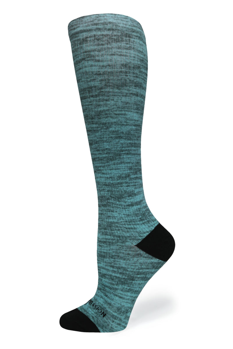 Load image into Gallery viewer, Crazy Compression - Green Heather - (Standard & Extra Wide)