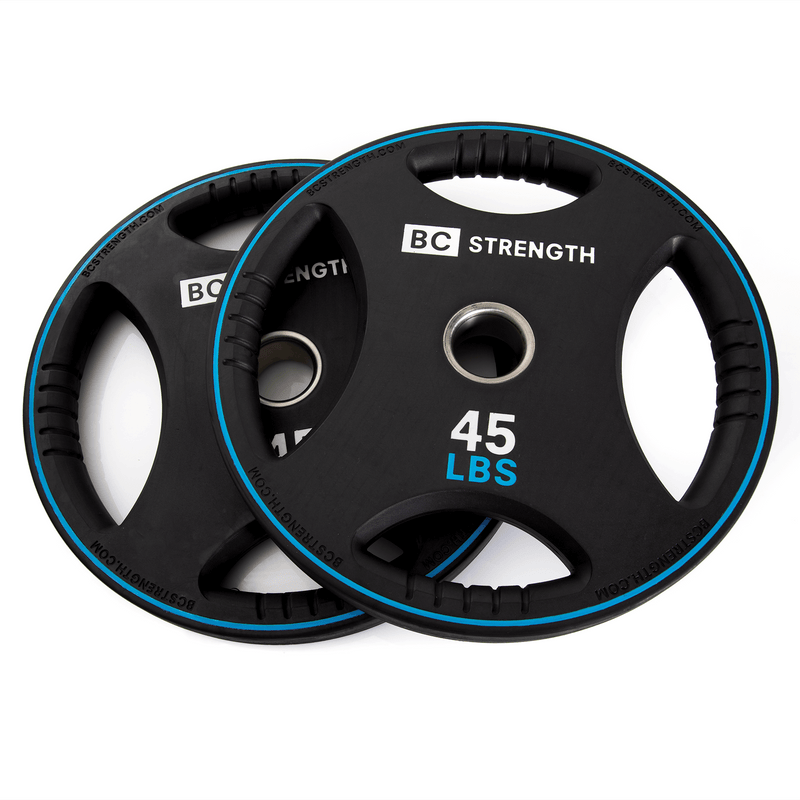 Load image into Gallery viewer, BC Strength - Thruster Bar + 45lb Weight Plates