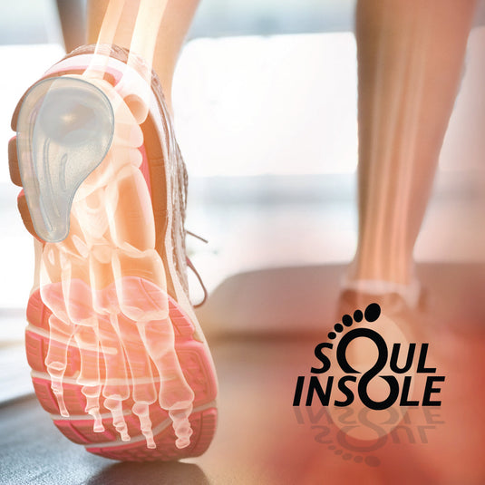 Soul Insole - Heel Wedge (Re-Usable, Adhesive)