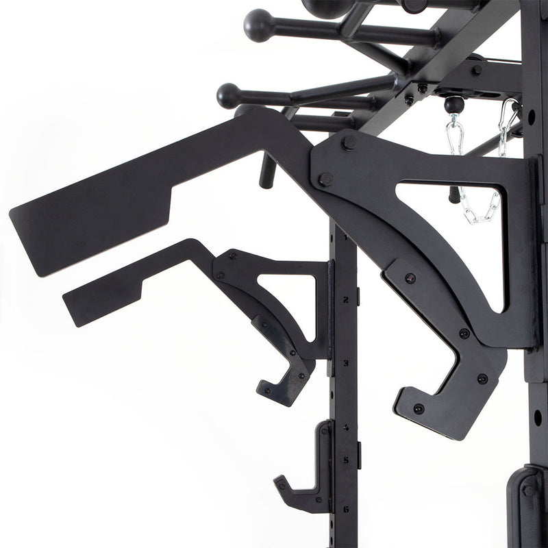 Load image into Gallery viewer, SMAI - Half Power Rack With Cable Machine Lateral Pull Down / Rower