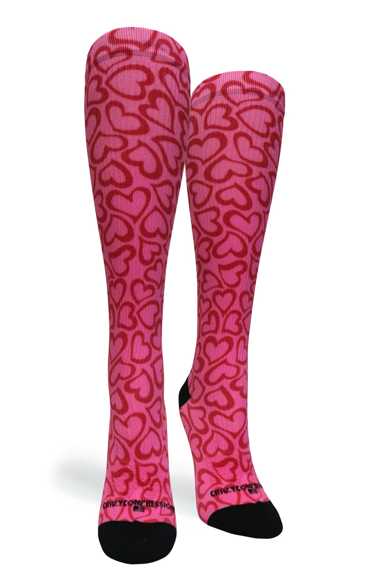 Load image into Gallery viewer, Crazy Compression - Hearts Hug - (Standard & Extra Wide)
