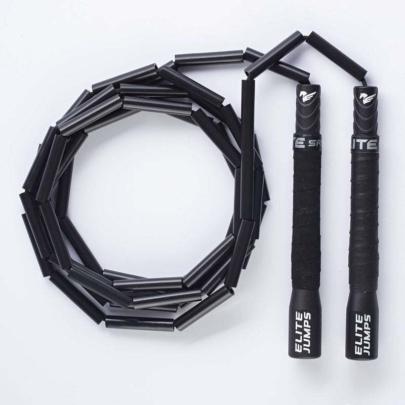 Load image into Gallery viewer, Elite Jumps - Heavy Beaded (1/2 lb) Fitness Jump Rope