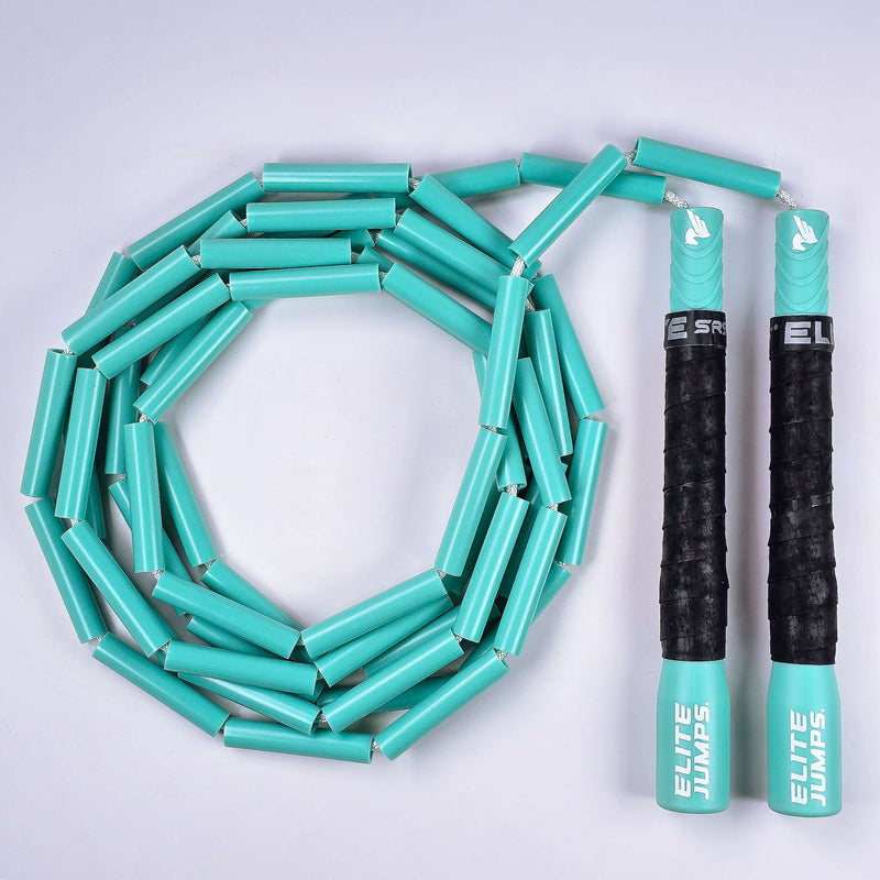 Load image into Gallery viewer, Elite Jumps - Heavy Beaded (1/2 lb) Fitness Jump Rope