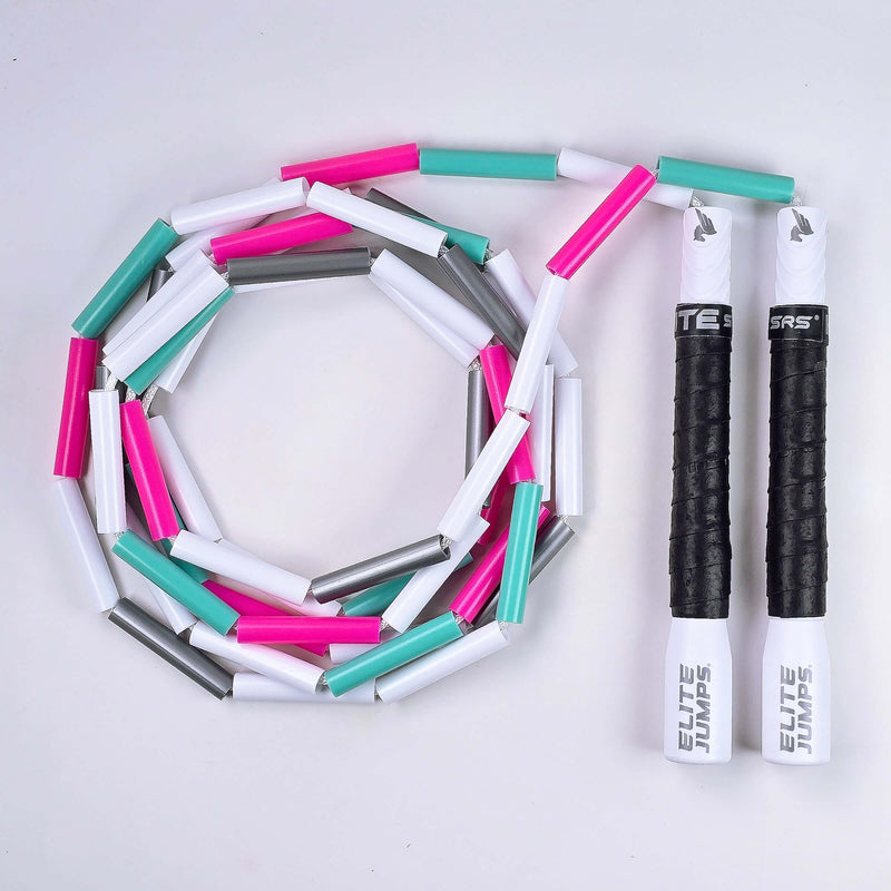 Load image into Gallery viewer, Elite Jumps - Heavy Beaded (1/2 lb) Fitness Jump Rope