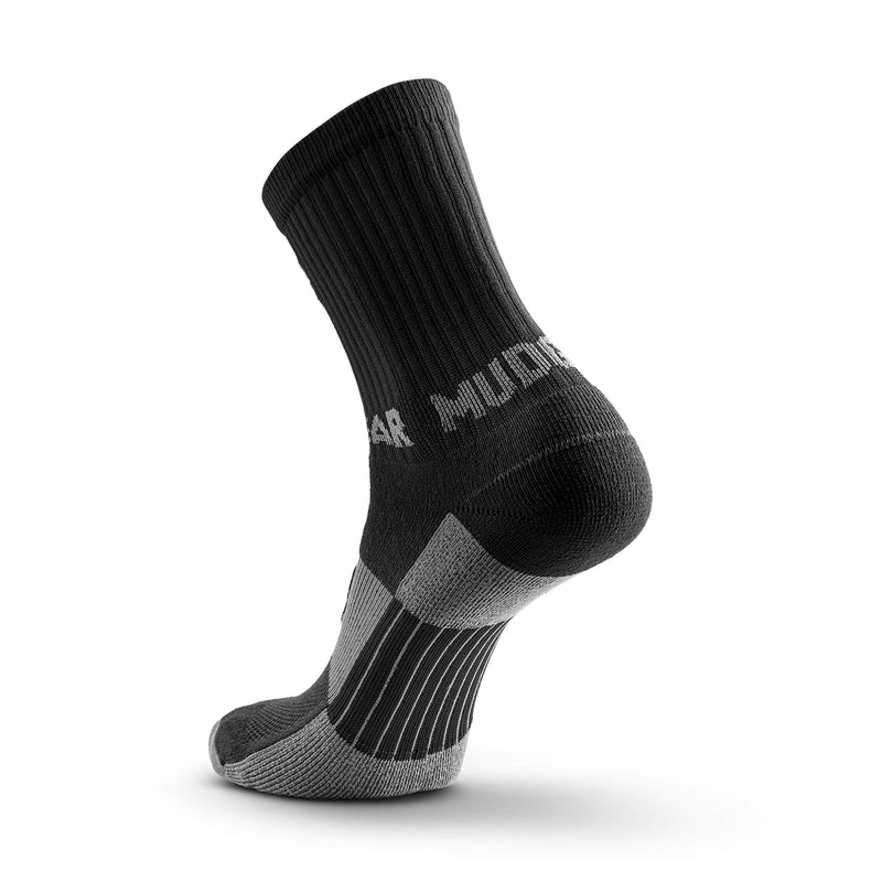 Load image into Gallery viewer, MudGear - Performance Hiking/Trekking Sock - Black/Gray (2 Pair Pack)