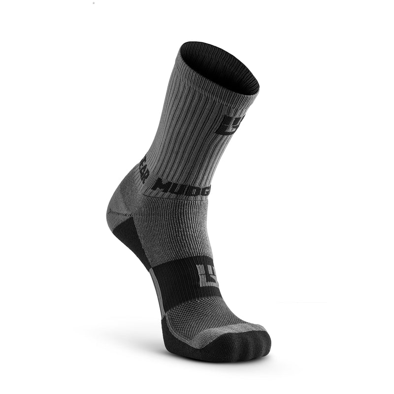 Load image into Gallery viewer, MudGear - Performance Hiking/Trekking Sock - Gray/Black (2 Pair Pack)