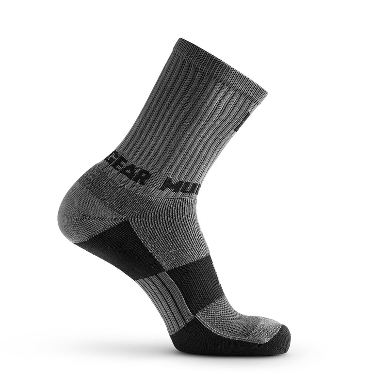 Load image into Gallery viewer, MudGear - Performance Hiking/Trekking Sock - Gray/Black (2 Pair Pack)