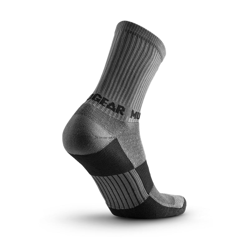 Load image into Gallery viewer, MudGear - Performance Hiking/Trekking Sock - Gray/Black (2 Pair Pack)