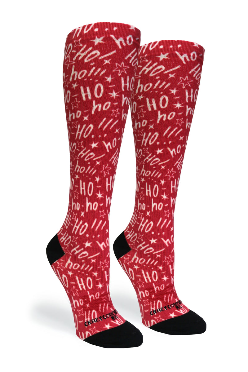 Load image into Gallery viewer, Crazy Compression - Ho Ho Ho! - (Standard & Extra Wide)