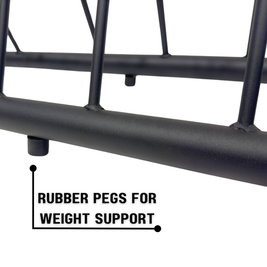 Hulkfit - Horizontal Plate Storage w/ Wheels
