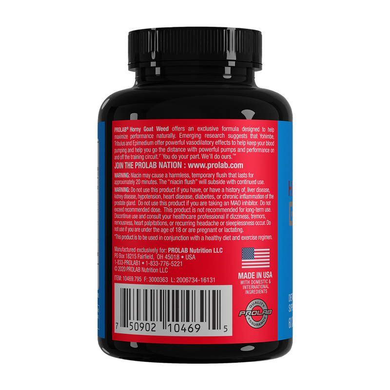 Load image into Gallery viewer, Prolab Nutrition - HGW Herbal Energy & Vitality (60 Count) - Performance