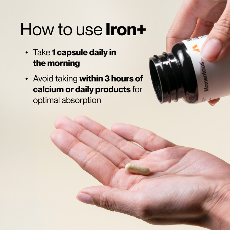 Load image into Gallery viewer, Momentous - Iron+ - Vitamins & Supplements