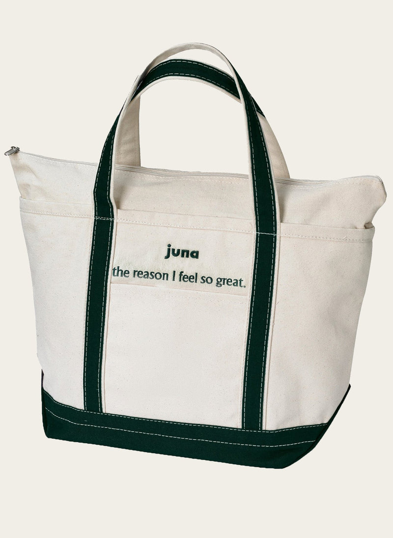Load image into Gallery viewer, Juna - The Reason I Feel Great Tote