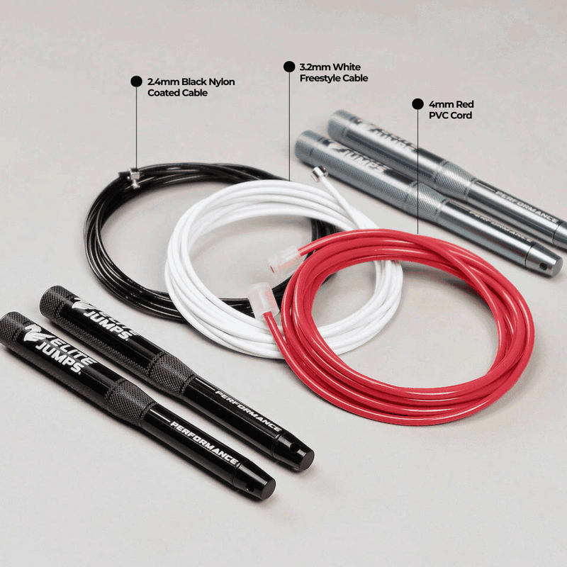 Load image into Gallery viewer, Elite Jumps - Performance Speed Rope - 3 Cable Bundle