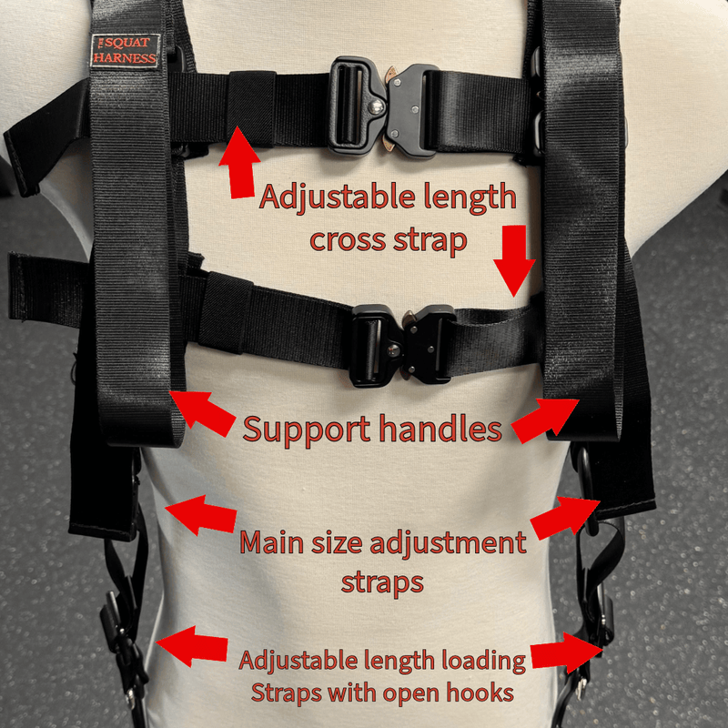 Load image into Gallery viewer, Squat Harness - Premium Adjustable V3