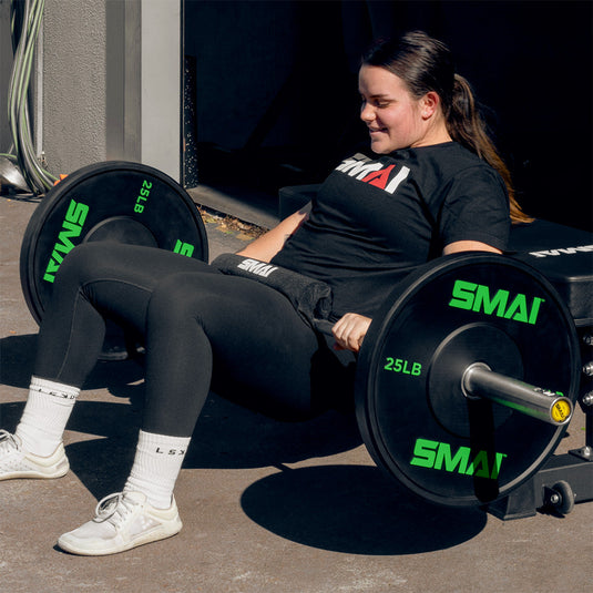 SMAI - Hd Bumper Plates (Pair) - 25lb