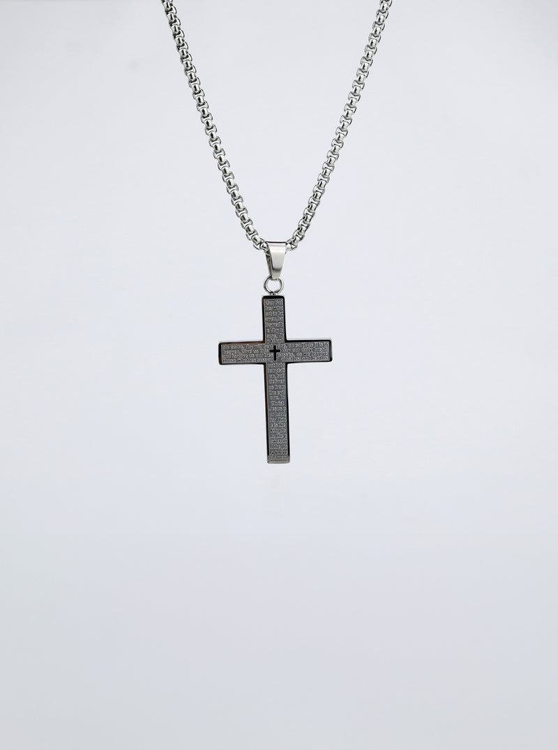 Load image into Gallery viewer, HolStrength - Lord's Prayer Cross Pendant Necklace