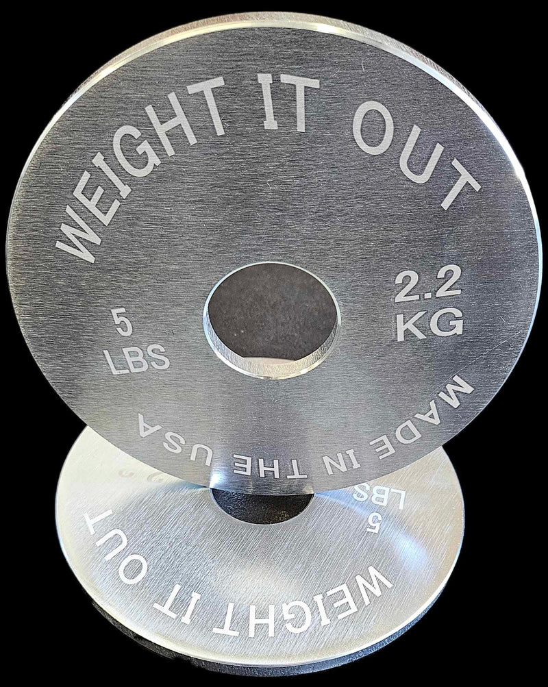 Load image into Gallery viewer, Weight It Out - Solid Steel Calibrated Weight Plate Sets Preorder