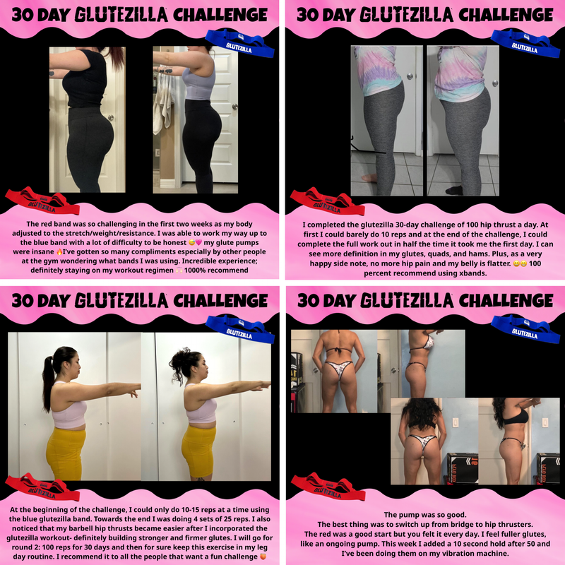 Load image into Gallery viewer, The X Bands - GLUTEZILLA Patented Hip Thrust Glute Workout Resistance Band