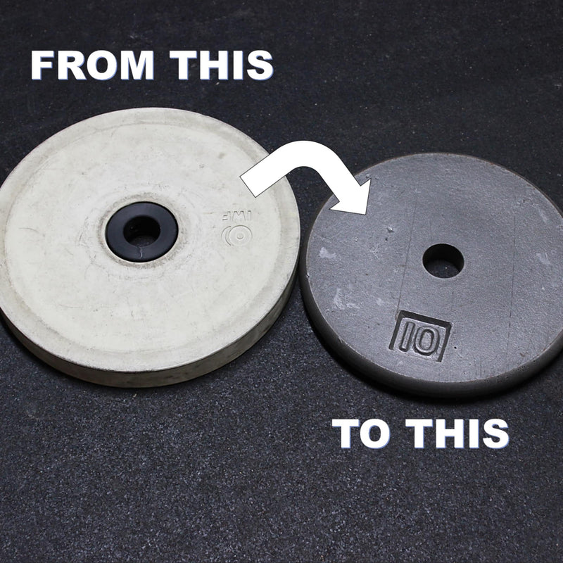 Load image into Gallery viewer, Weight It Out - Olympic to Standard Bar Plate Adapter (2-inch to 1-inch)