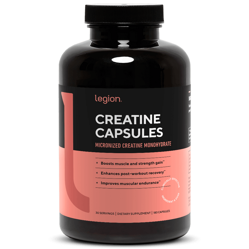 Load image into Gallery viewer, Legion Athletics - Micronized Creatine Monohydrate Capsules