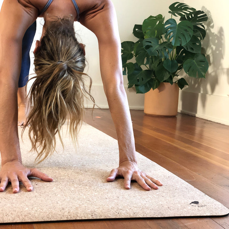 Load image into Gallery viewer, 42 Birds - Cork Yoga Industrial Mat “The Imperial Eagle”