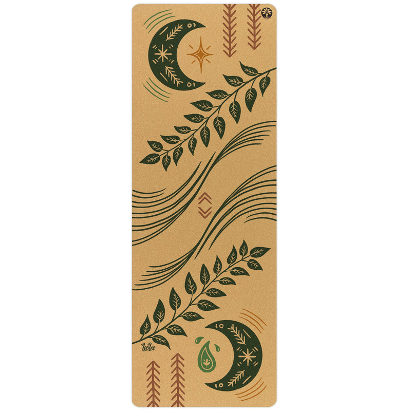 Load image into Gallery viewer, Yoloha Yoga - Inhale Exhale Aura Cork Yoga Mat