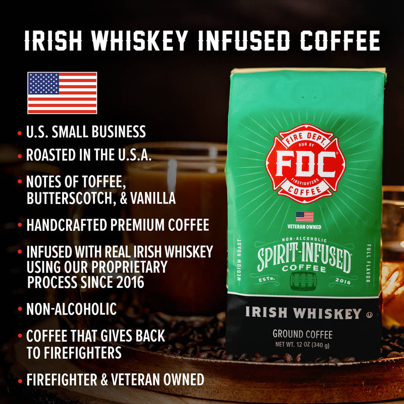 Load image into Gallery viewer, Fire Department Coffee - Irish Whiskey Infused Coffee