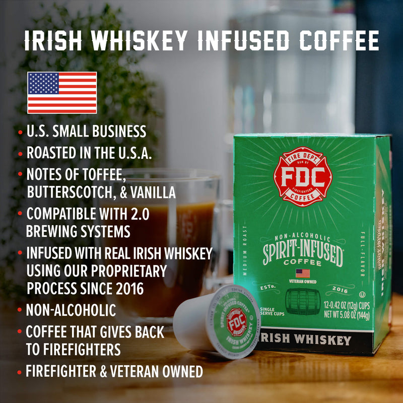 Load image into Gallery viewer, Fire Department Coffee - Irish Whiskey Infused Coffee Pods