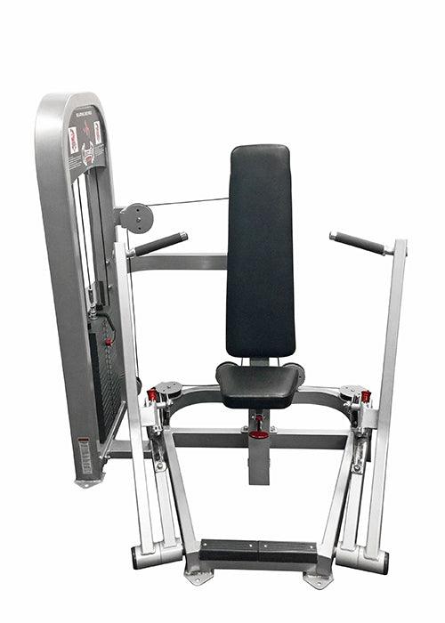 Load image into Gallery viewer, Muscle D Fitness - Classic Iso Lateral Chest Press - Adjustable - Seated Pin Selectorized Weight