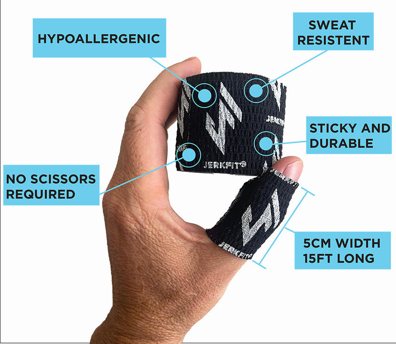 Load image into Gallery viewer, JerkFit 4-Way Stretch Athletic Tape (4 pack)