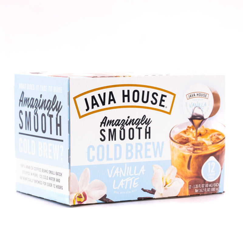 Load image into Gallery viewer, Java House - Latte Cold Brew Coffee Pods French Vanilla