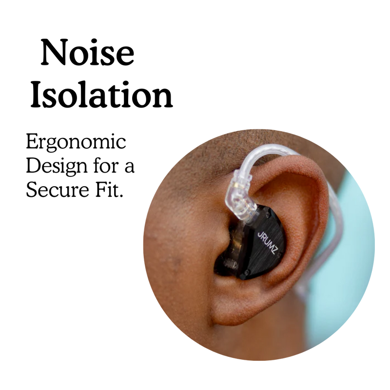 Load image into Gallery viewer, JRUMZ - Expression XP01: Wired Earbuds, In-Ear Monitor Headphones