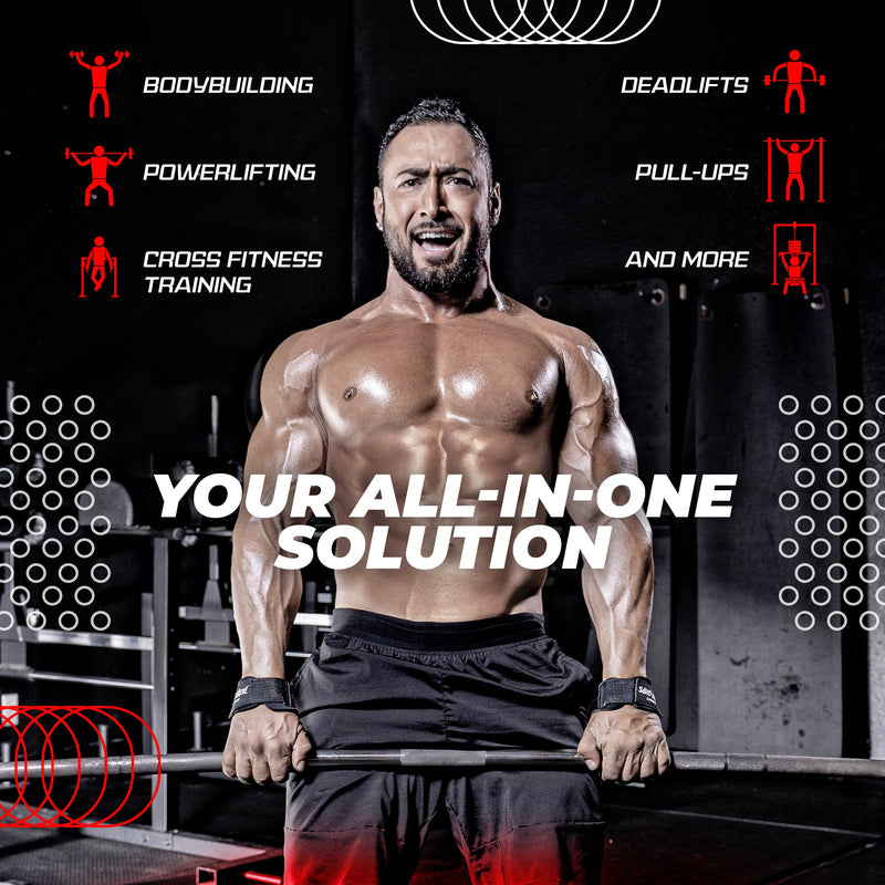 Load image into Gallery viewer, JerkFit - Death Grips Premium Heavy Lifting Straps