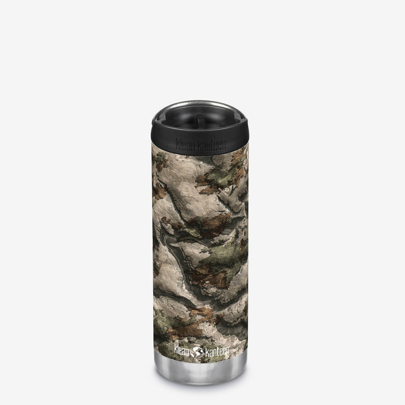 Load image into Gallery viewer, Klean Kanteen - 16oz TKWide with Café Cap - Mossy Oak