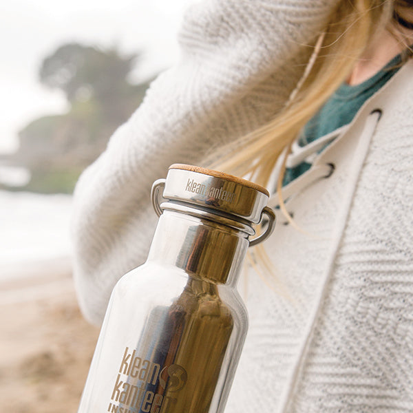 Load image into Gallery viewer, Klean Kanteen - Classic Bamboo Cap
