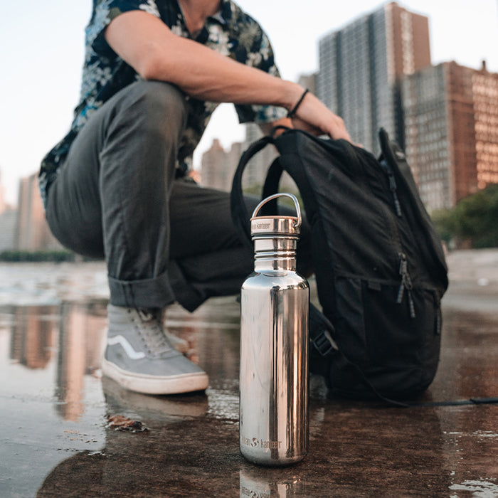 Load image into Gallery viewer, Klean Kanteen - 27oz Reflect with Bamboo Cap