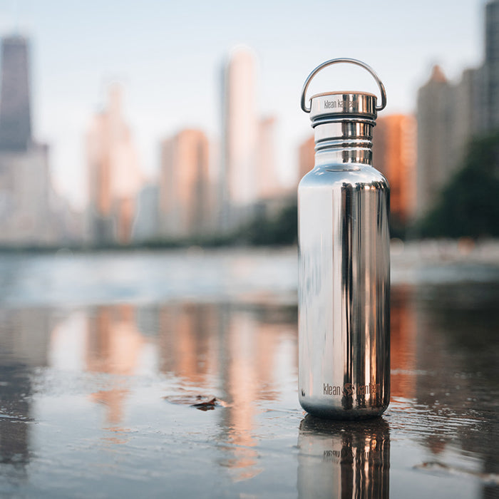 Load image into Gallery viewer, Klean Kanteen - 27oz Reflect with Bamboo Cap