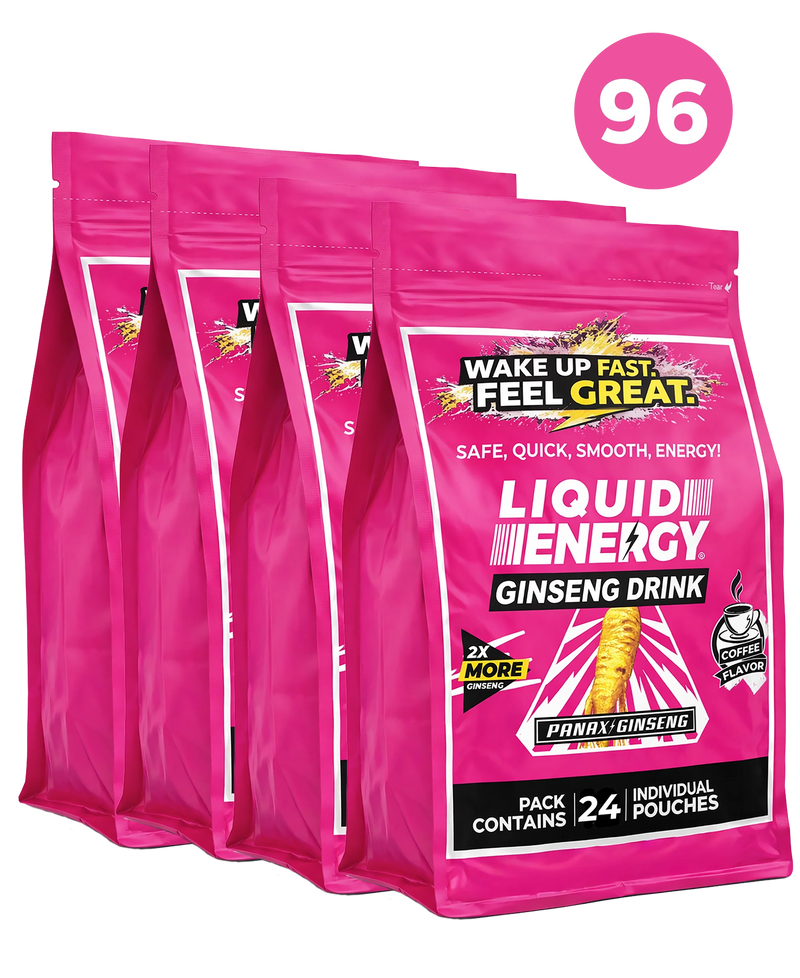 Load image into Gallery viewer, Vital 4U - Liquid Energy Ginseng Drink Original Coffee - 96 Pack - $1.06 Each FREE SHIPPING