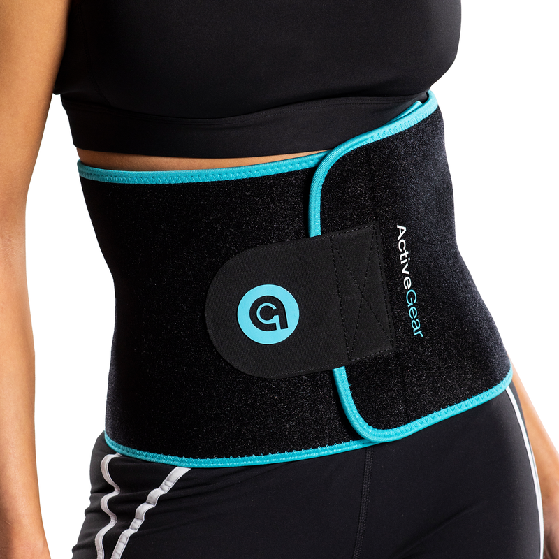 Load image into Gallery viewer, ActiveGear - Waist Trainer for Women & Men by ActiveGear - Medium (8" x 42") / Blue Hem