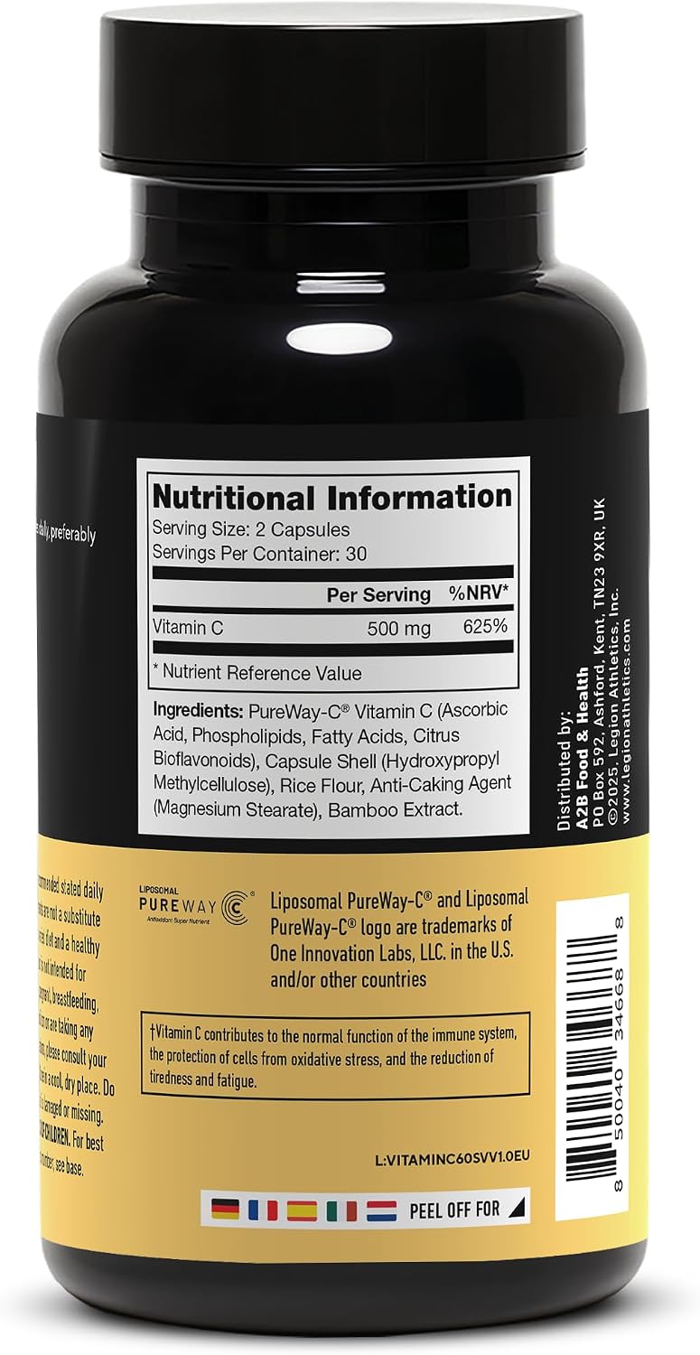 Load image into Gallery viewer, Legion Athletics - Liposomal Vitamin C Capsules