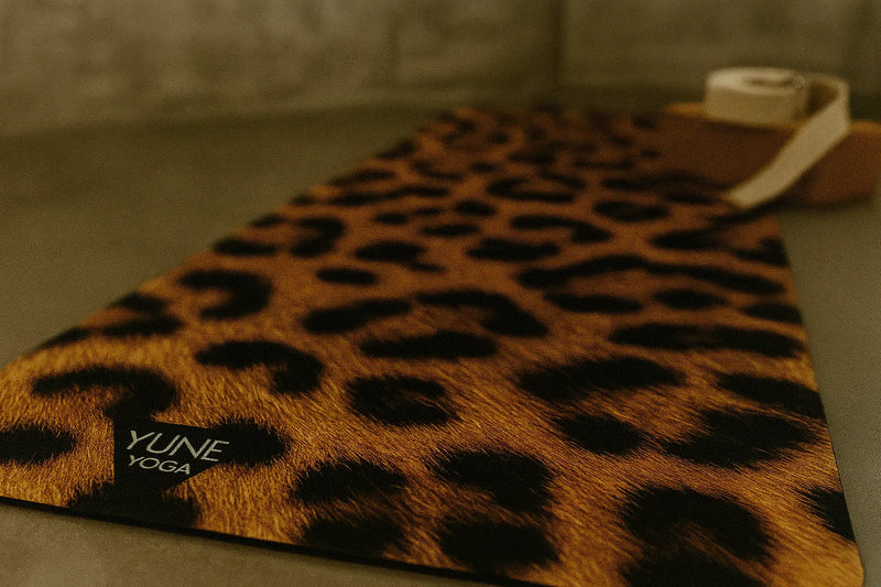 Load image into Gallery viewer, Yune Yoga - Yoga Mat | 6mm Thick | Leopard | Non-Slip | Eco Friendly | Yune Yoga