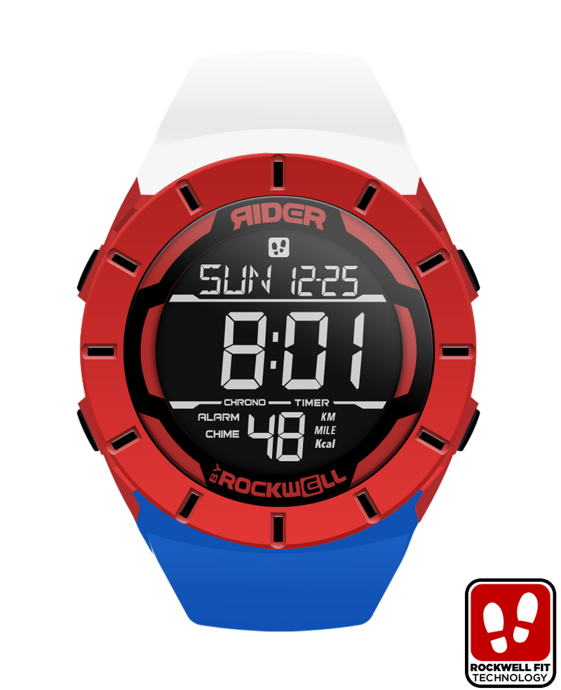 Load image into Gallery viewer, Rockwell Time - Limited Edition - Red/White/Blue Coliseum