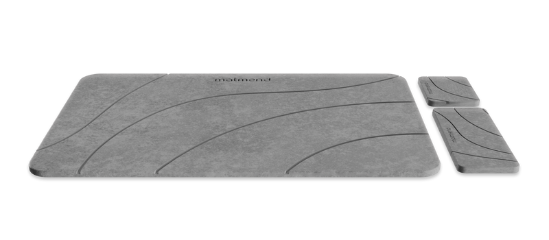 Load image into Gallery viewer, Reathlete - MATMEND Stone Bath Mat Set