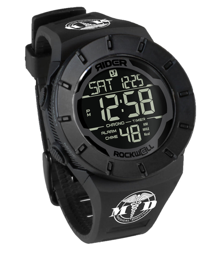 Load image into Gallery viewer, Rockwell Time - Coliseum Fit™ Forum - MD Edition (Phantom Black) Watch